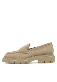 Gino Rossi Loafersy GRACE-E24-26372LM Beżowy. Kolor: beżowy. Materiał: skóra, zamsz