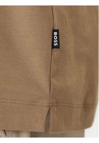 BOSS T-Shirt C-Taut 01 50555844 Khaki Regular Fit. Kolor: brązowy. Materiał: bawełna #4