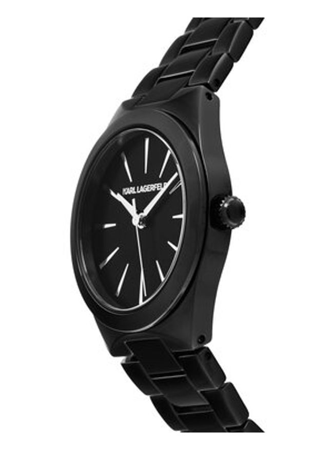 Karl Lagerfeld - KARL LAGERFELD Zegarek R0553105508 Czarny. Kolor: czarny