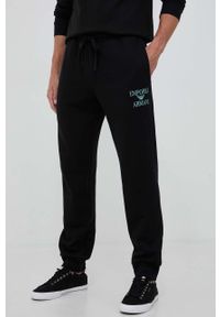 Emporio Armani Underwear dres lounge kolor czarny. Kolor: czarny. Materiał: dresówka #3