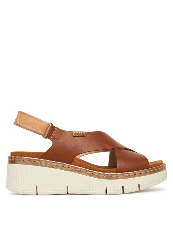 Sandały Pikolinos. Kolor: brązowy