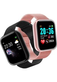 NoName - Smartwatch SMARTWATCH DAMSKI ZEGAREK ROZMOWY CIŚNIENIE POLSKI. Rodzaj zegarka: smartwatch