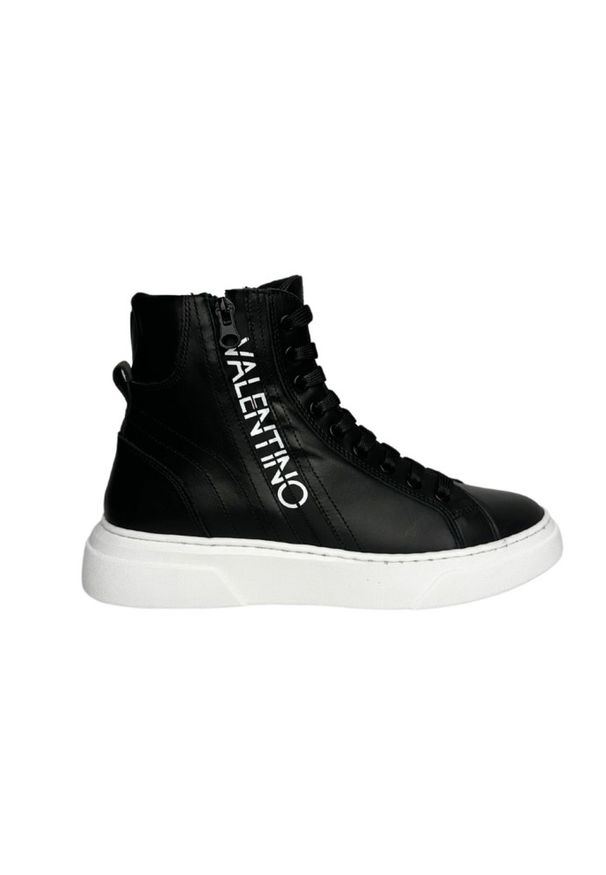 Valentino by Mario Valentino - VALENTINO Czarne sneakersy HIGH-TOP, Rozmiar 41. Kolor: czarny