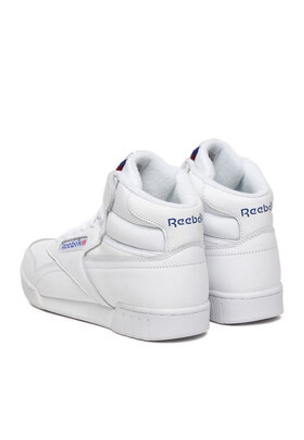 Reebok Sneakersy EO-EX-O-FIT HI 100000108 Biały. Kolor: biały. Materiał: syntetyk, skóra