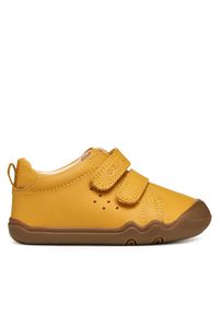 Sneakersy Geox. Kolor: żółty