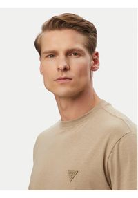 Guess T-Shirt M6GI21 K3053 Khaki Regular Fit. Kolor: brązowy. Materiał: bawełna #5