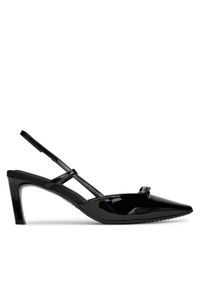 DKNY Sandały K1568500 Czarny. Kolor: czarny. Materiał: skóra