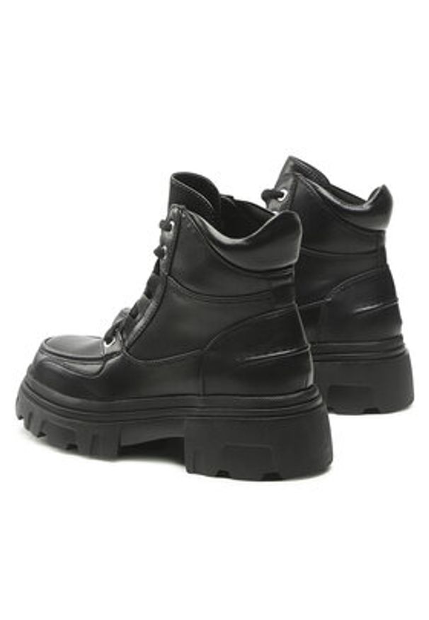 Jenny Fairy Trzewiki WS9186-03 Czarny. Kolor: czarny. Materiał: skóra