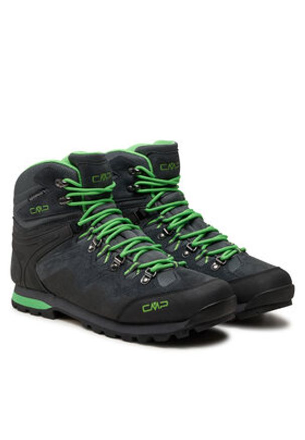 CMP Trekkingi Athunis Mid Trekking Shoes Wp 31Q4977 Szary. Kolor: szary. Materiał: skóra, zamsz. Sport: turystyka piesza
