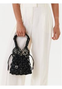 Pinko - PINKO Torebka Handbag Mini Pe 25 Pltt 105165 A2LA Czarny. Kolor: czarny #3