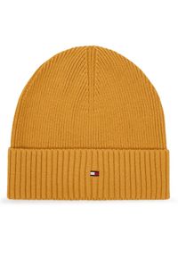 TOMMY HILFIGER - Czapka Tommy Hilfiger. Kolor: żółty #1