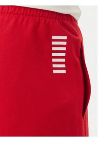 EA7 Emporio Armani Szorty sportowe 8NPS65 PJVRZ U5072 Czerwony Regular Fit. Kolor: czerwony. Materiał: bawełna. Styl: sportowy #5
