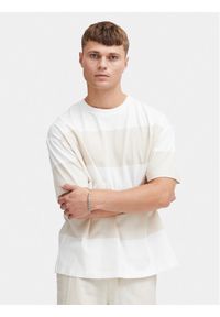 !SOLID - Solid T-Shirt Ijam 21108144 Beżowy Regular Fit. Kolor: beżowy. Materiał: bawełna