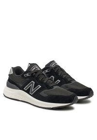 New Balance Sneakersy Walking 880 WW880BK6 Czarny. Kolor: czarny. Materiał: skóra, zamsz #3