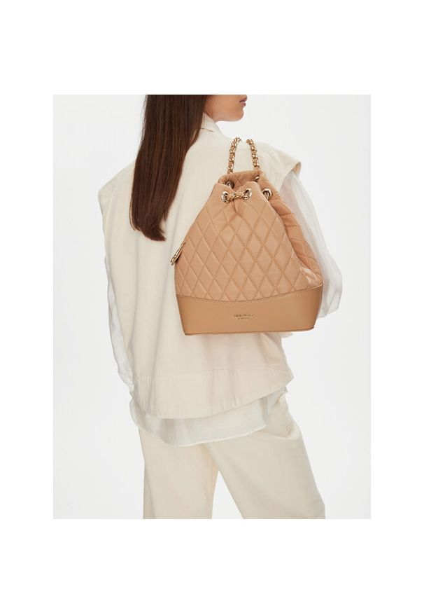 Plecak Nine West. Kolor: beżowy