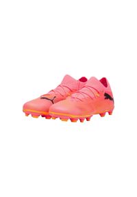 Buty piłkarskie Puma Future 7 Match FG/AG. Zapięcie: sznurówki. Kolor: czarny, wielokolorowy, pomarańczowy. Materiał: materiał. Szerokość cholewki: normalna. Sport: piłka nożna #1