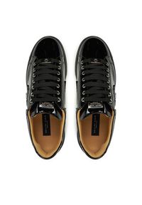 Philipp Plein - PHILIPP PLEIN Sneakersy SAES USC0666 PLE010N0202 Czarny. Kolor: czarny. Materiał: skóra, lakier #6