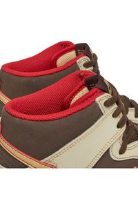Nike Sneakersy Dunk Hi Retro Se FB8892-200 Brązowy. Kolor: brązowy. Materiał: skóra #5