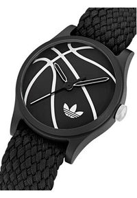 Adidas - adidas Zegarek Game One AOSY25024 Czarny. Kolor: czarny #3