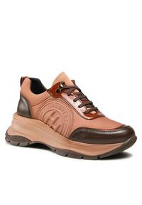 Hispanitas Sneakersy Alaska-I3 HI233092 Brązowy. Kolor: brązowy. Materiał: materiał #5