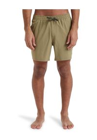 Quiksilver - Szorty kąpielowe dla Mężczyzn SURFSILK SOLID 16" Beżowy. Kolor: beżowy. Materiał: elastan, poliester, materiał. Styl: sportowy