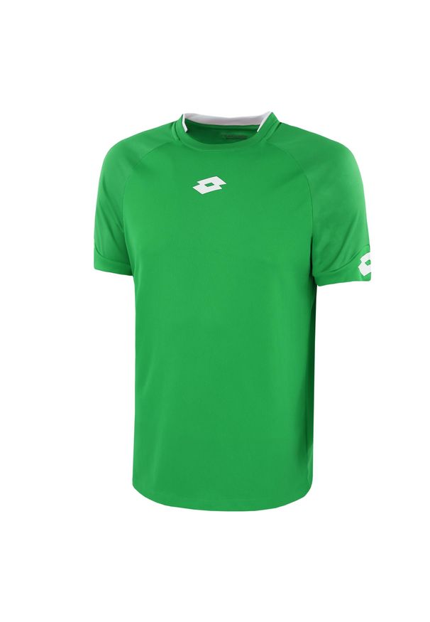 Koszulka piłkarska dla dorosłych LOTTO DELTA PLUS. Kolor: zielony. Sport: piłka nożna