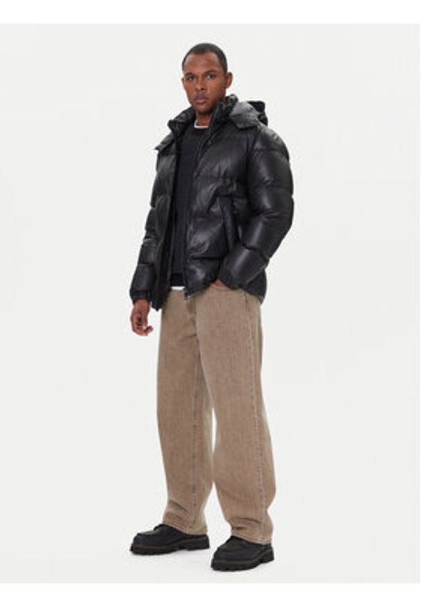 Milestone Kurtka skórzana Mortimer 531040 21340 Czarny Regular Fit. Kolor: czarny. Materiał: skóra