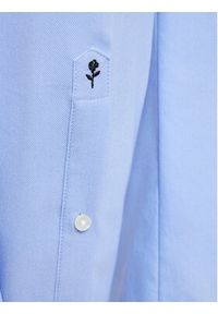 Seidensticker Koszula 01.642150 Niebieski Slim Fit. Kolor: niebieski. Materiał: syntetyk, bawełna