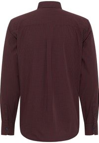 Męska Koszula Mustang Style Chester Brown Navy Gingham 1015905 12668. Okazja: na co dzień. Materiał: materiał, bawełna, jeans. Długość rękawa: długi rękaw. Długość: długie. Wzór: kratka. Styl: klasyczny, casual, elegancki #5