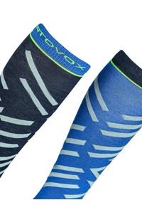 ORTOVOX - Skarpety skiturowe Ortovox Ski Tour Long Socks. Kolor: niebieski. Sport: narciarstwo