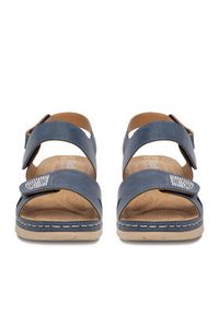 Go Soft Sandały CEO-WFA3741-1 Niebieski. Kolor: niebieski. Materiał: skóra #9