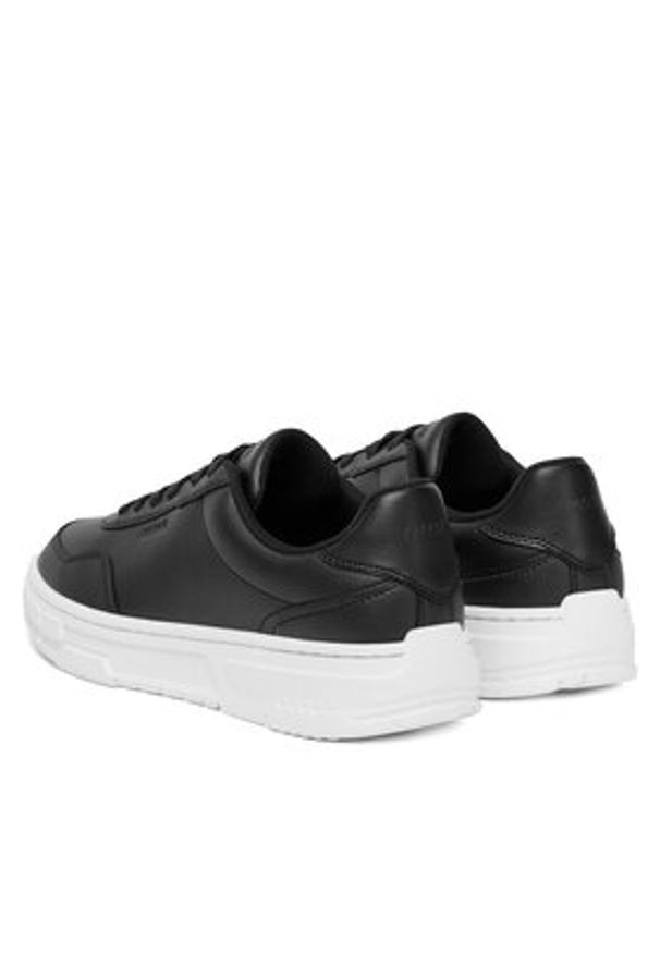 Hugo - HUGO Sneakersy Yarrow 50548507 Czarny. Kolor: czarny. Materiał: skóra