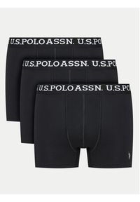 U.S. Polo Assn. Komplet 3 par bokserek MUP3438 Czarny. Kolor: czarny. Materiał: bawełna #3