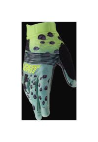Rękawice rowerowe LEATT Glove MTB 1.0 GripR. Kolor: wielokolorowy, niebieski, zielony