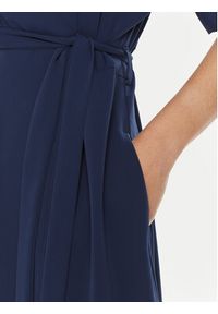 Rinascimento Sukienka codzienna CFC0118250003 Granatowy Regular Fit. Okazja: na co dzień. Kolor: niebieski. Materiał: syntetyk. Typ sukienki: proste. Styl: casual