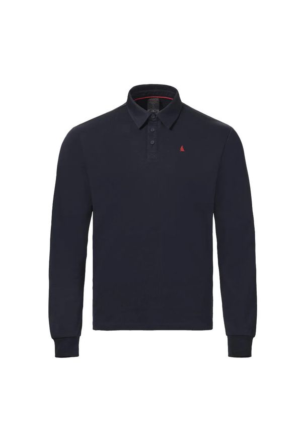 Koszulka polo z długim rękawem Musto Rugby. Typ kołnierza: polo. Kolor: niebieski. Długość rękawa: długi rękaw. Długość: długie