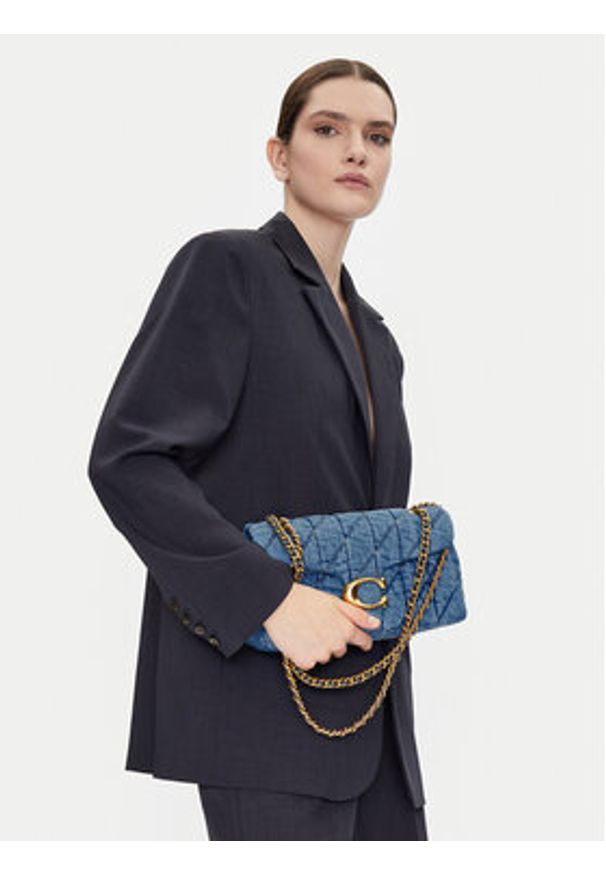 Coach Torebka CR704 Niebieski. Kolor: niebieski