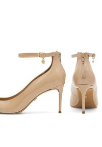 Nine West Szpilki SJ1489 Beżowy. Kolor: beżowy. Materiał: skóra. Obcas: na szpilce #6