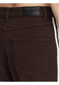 Adidas - adidas Jeansy Firebird KD2934 Brązowy Loose Fit. Kolor: brązowy #3