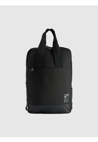 4f - 4F Plecak miejski (15 L) z kieszenią na laptop - czarny Uniwersalny. Kolor: czarny. Materiał: syntetyk, tkanina, materiał. Wzór: gładki. Styl: casual, elegancki