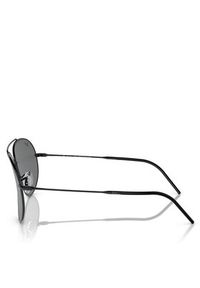 Ray-Ban Okulary przeciwsłoneczne Aviator Reverse 0RBR0101S 002/GR Czarny. Kolor: czarny #4