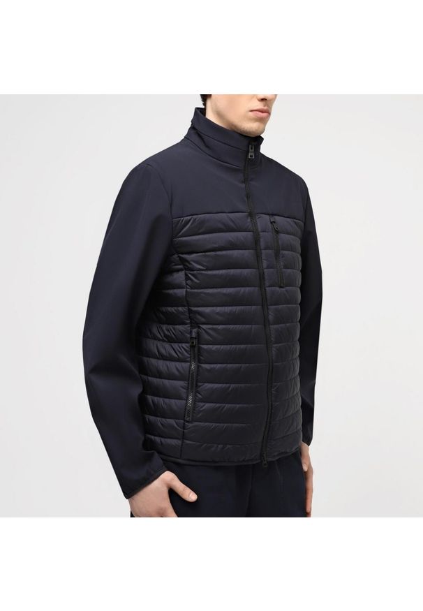 Kurtka Geox Model M Sapienza Kolor Niebieski. Kolor: niebieski. Materiał: tkanina