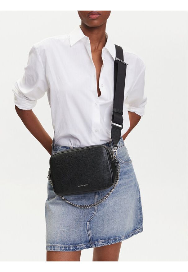 MICHAEL Michael Kors Torebka 32S5SYTC5L Czarny. Kolor: czarny. Materiał: skórzane