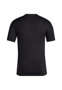 Koszulka treningowa męska Adidas Techfit. Kolor: czarny. Materiał: elastan, poliester. Technologia: Techfit (Adidas). Sport: fitness