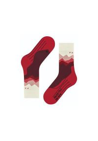 Skarpety damskie Falke Tk2 Crest. Kolor: czerwony. Sport: turystyka piesza #1