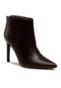 Jenny Fairy Botki LS5629-11 Bordowy. Kolor: czerwony. Materiał: skóra #1