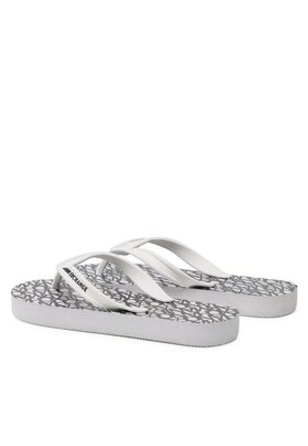 Armani Exchange Japonki XDQ010 XV700 K488 Biały. Kolor: biały. Materiał: syntetyk