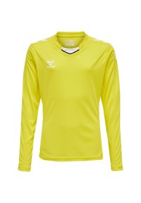 Koszulka dziecięca Hummel hmlCore. Kolor: żółty. Materiał: materiał. Sport: fitness