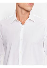 Hugo Koszula Koey 50500217 Biały Slim Fit. Kolor: biały. Materiał: bawełna #2