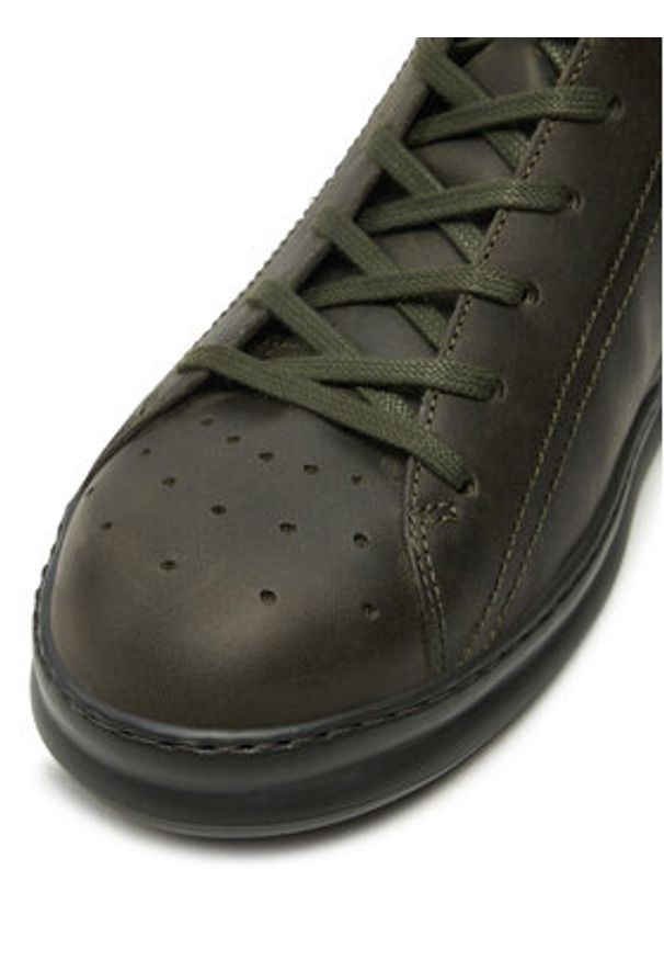 Camper Sneakersy Runner K300347-011 Zielony. Kolor: zielony. Materiał: skóra